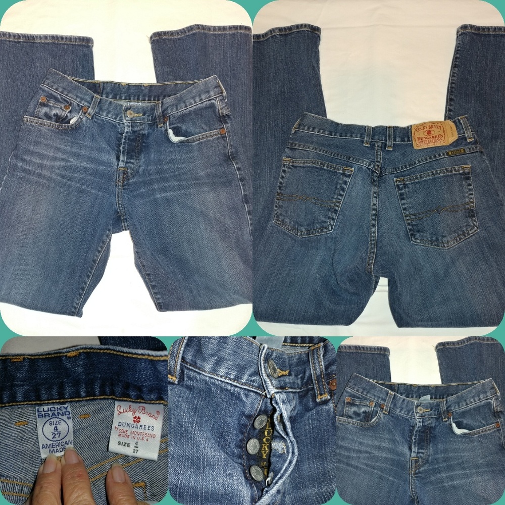 EUC LUCKY BRAND JEANS SIZE 4/27